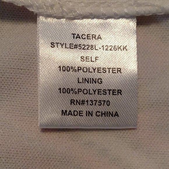 Tacera lace zig zag multi-color dress, excellent condition, size L - Picture 4 of 4